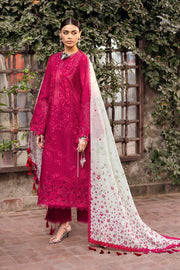 Shahkaar by Jazmin Embroidered Lawn Unstitched 3Pc Suit SL26-D04