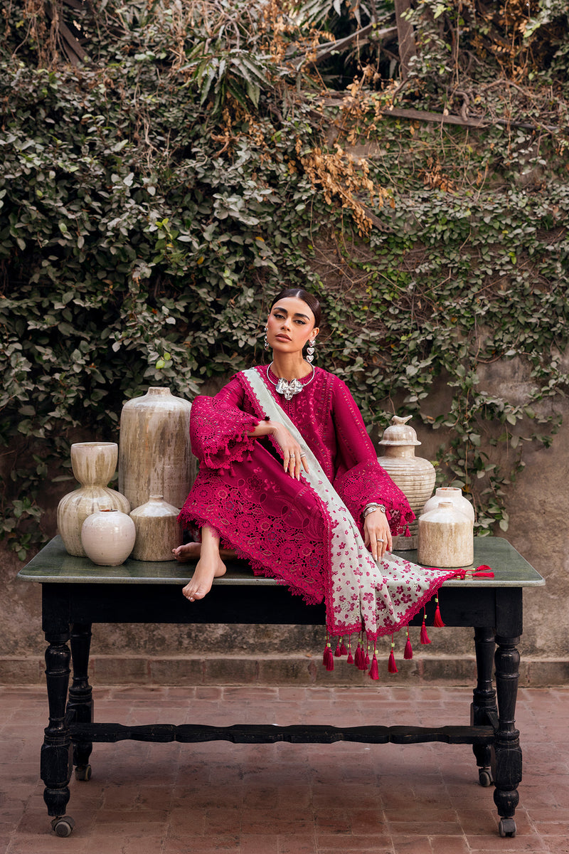 Shahkaar by Jazmin Embroidered Lawn Unstitched 3Pc Suit SL26-D04
