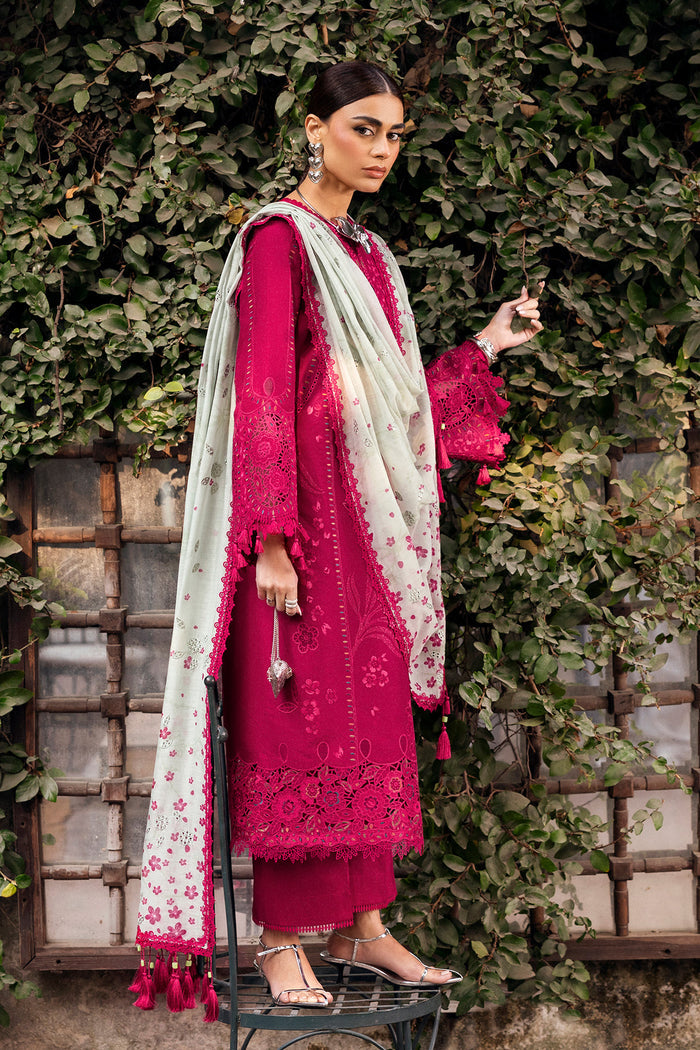Shahkaar by Jazmin Embroidered Lawn Unstitched 3Pc Suit SL26-D04