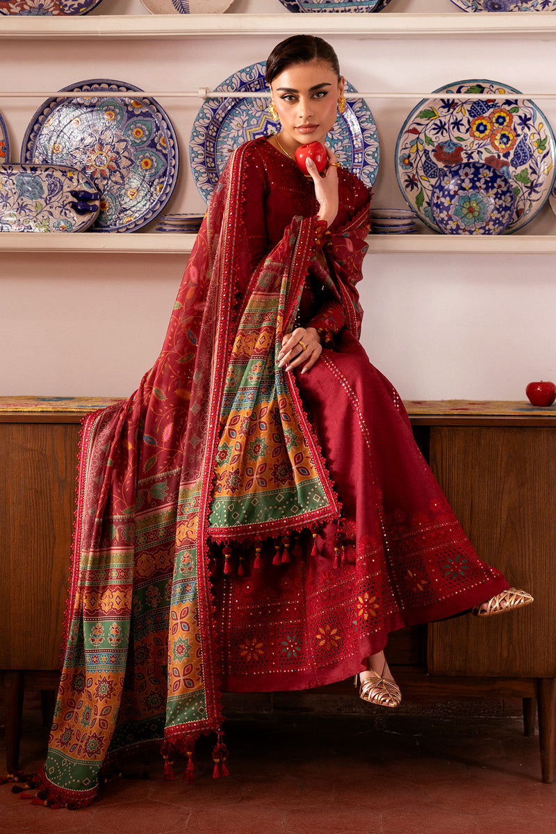 Shahkaar by Jazmin Embroidered Lawn Unstitched 3Pc Suit SL26-D06
