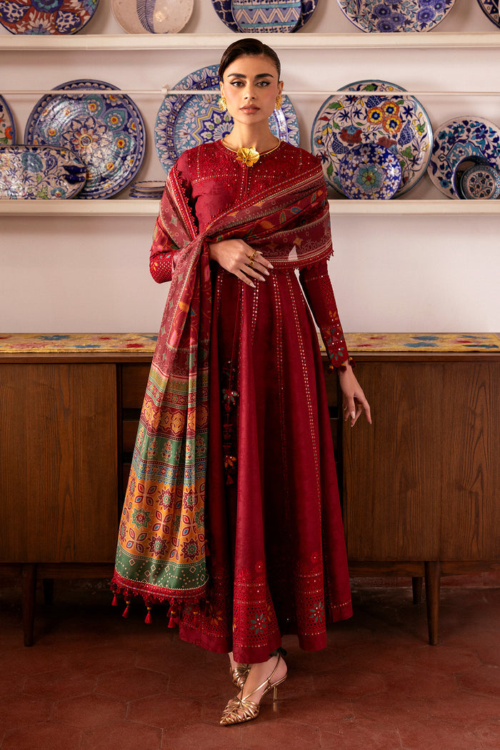Shahkaar by Jazmin Embroidered Lawn Unstitched 3Pc Suit SL26-D06