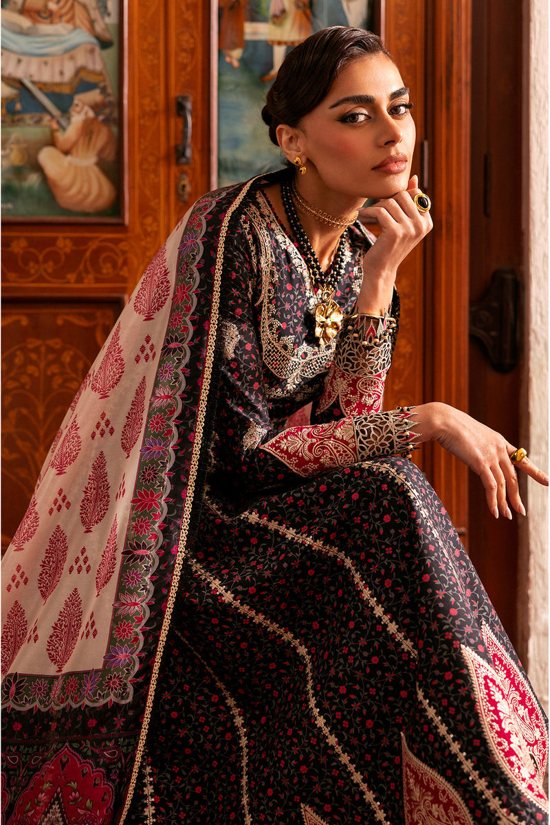 Shahkaar by Jazmin Embroidered Lawn Unstitched 3Pc Suit SL26-D09