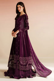 Jazmin Velvet Vogue Unstitched Embroidered 3Pc Suit VVF-D-01