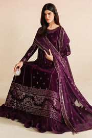 Jazmin Velvet Vogue Unstitched Embroidered 3Pc Suit VVF-D-01