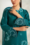 Farasha Summer Weaves Embroidered Lawn Unstitched 3Pc Suit - Jade Dazzle