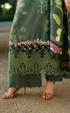 Asifa & Nabeel Meraki Embroidered Viscose Unstitched 3Pc Suit - Jade Dusk