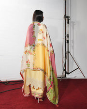 Jugnu Lahore The Reserved View Embroidered Cotton Unstitched 3Pc Suit - Jahan