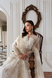 Azzal Mishri Festive Embroidered Organza Unstitched 3Pc Suit M-03 Jahan