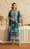 Asifa & Nabeel Meraki Vintage Embroidered Lawn Unstitched 3Pc Suit MVL25-09 Jal