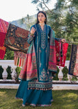 Hussain Rehar Embroidered Khaddar Unstitched 3Pc Suit - Jamil