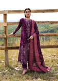 Hussain Rehar Embroidered Khaddar Unstitched 3Pc Suit - Jamni