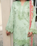 Neeshay Ready to Wear Summer Prints Lawn 3Pc Suit - Jardin Mint