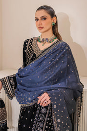 Baroque Exclusive Formal Embroidered Velvet Unstitched 3Pc Suit UF-755