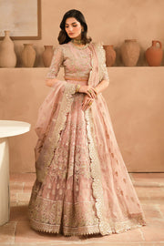 Ayzel Panache Embroidered Net Unstitched 3Pc Suit ALF-24-V2-01 JELENA