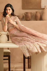 Ayzel Panache Embroidered Net Unstitched 3Pc Suit ALF-24-V2-01 JELENA