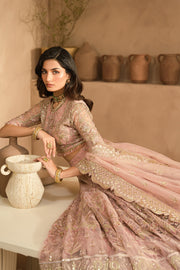 Ayzel Panache Embroidered Net Unstitched 3Pc Suit ALF-24-V2-01 JELENA