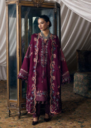 Hussain Rehar Kot Radha Kishan Unstitched Karandi 3Pc Suit - Juhi