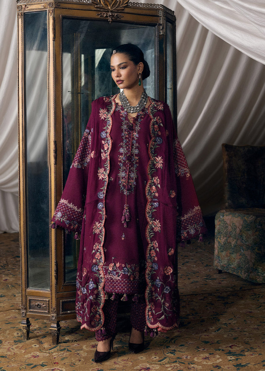 Hussain Rehar Kot Radha Kishan Unstitched Karandi 3Pc Suit - Juhi