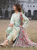 Maya by Faiza Faisal Embroidered Luxury Lawn Unstitched 3Pc Suit - Julia