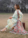 Maya by Faiza Faisal Embroidered Luxury Lawn Unstitched 3Pc Suit - Julia