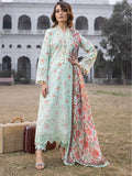 Maya by Faiza Faisal Embroidered Luxury Lawn Unstitched 3Pc Suit - Julia