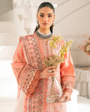 Zivah Apparel Unstitched Embroidered Luxury Lawn 3Pc Suit - Juliet