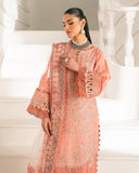 Zivah Apparel Unstitched Embroidered Luxury Lawn 3Pc Suit - Juliet