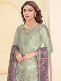 Kashish by Ramsha Embroidered Chiffon Unstitched 3Pc Suit K-103