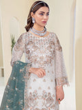 Kashish by Ramsha Embroidered Chiffon Unstitched 3Pc Suit K-105