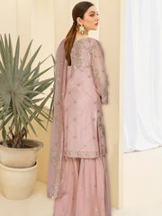 Kashish by Ramsha Embroidered Chiffon Unstitched 3Pc Suit K-107