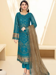Kashish by Ramsha Embroidered Chiffon Unstitched 3Pc Suit K-110