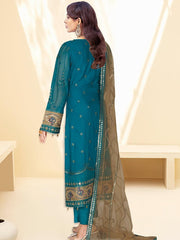 Kashish by Ramsha Embroidered Chiffon Unstitched 3Pc Suit K-110