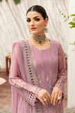 Kashish by Ramsha Embroidered Chiffon Unstitched 3Pc Suit K-204