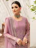 Kashish by Ramsha Embroidered Chiffon Unstitched 3Pc Suit K-204