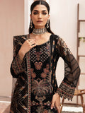 Kashish by Ramsha Embroidered Chiffon Unstitched 3Pc Suit K-205