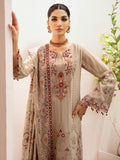 Kashish by Ramsha Embroidered Chiffon Unstitched 3Pc Suit K-206