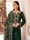 Kashish by Ramsha Embroidered Chiffon Unstitched 3Pc Suit K-207