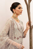 Kashish by Ramsha Embroidered Chiffon Unstitched 3Pc Suit K-208