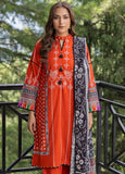 Gul Ahmed Printed Khaddar Unstitched 3Pc Suit K-42008