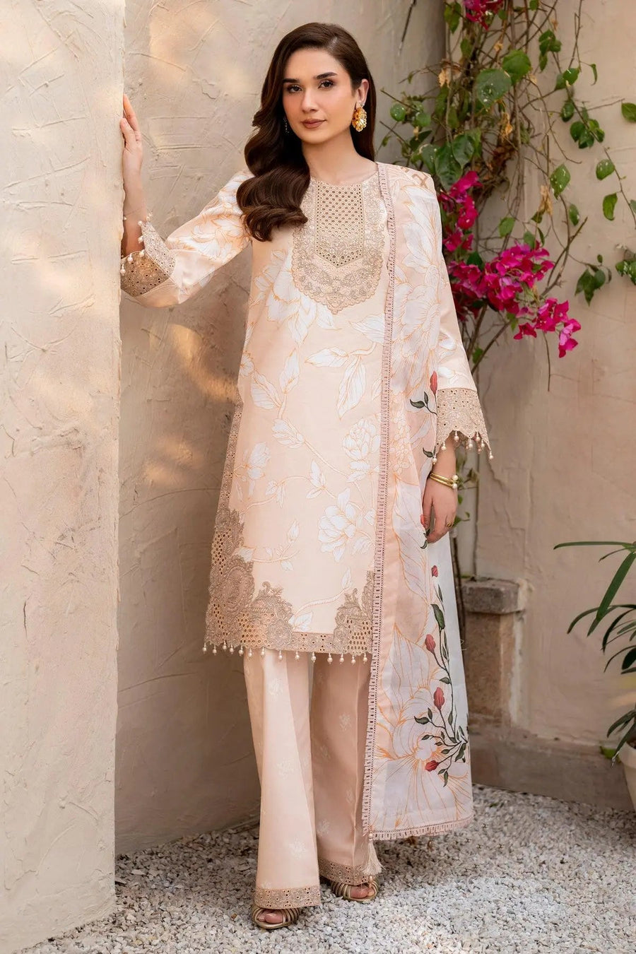 AF-EPL-7023-Kaai Embroidered Printed Lawn