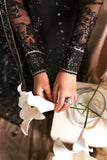 Zarif Siraya Printed Formal Unstitched 3Pc Net Suit - KAVISH