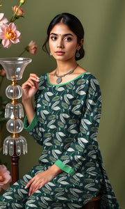 Khanabadosh Printed Winter Khaddar Unstitched 2Pc Suit KBWUS-0001