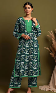 Khanabadosh Printed Winter Khaddar Unstitched 2Pc Suit KBWUS-0001