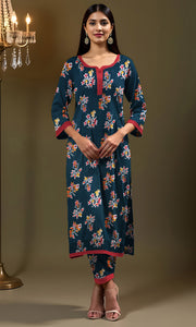 Khanabadosh Printed Winter Khaddar Unstitched 2Pc Suit KBWUS-0008