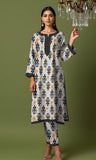 Khanabadosh Printed Winter Khaddar Unstitched 2Pc Suit KBWUS-0009