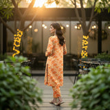 Khanabadosh Printed Winter Linen Unstitched 2Pc Suit KBWUS-0022