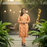 Khanabadosh Printed Winter Linen Unstitched 2Pc Suit KBWUS-0022