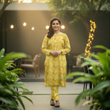Khanabadosh Printed Winter Linen Unstitched 2Pc Suit KBWUS-0026