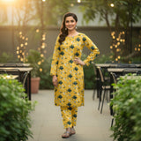 Khanabadosh Printed Winter Linen Unstitched 2Pc Suit KBWUS-0028