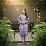 Khanabadosh Printed Winter Linen Unstitched 2Pc Suit KBWUS-0029